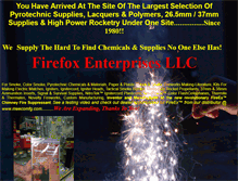 Tablet Screenshot of firefox-fx.com